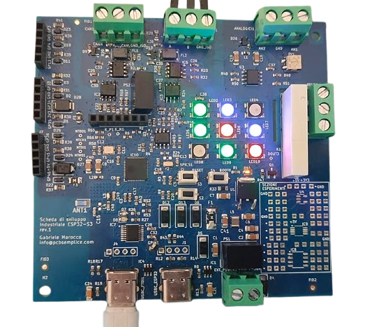 ESP32-S3 Industrial Development Board