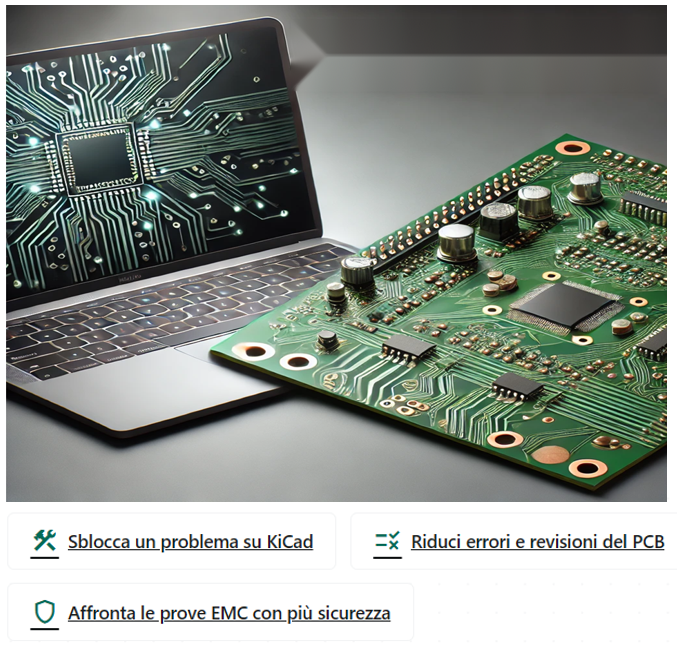 Consulenze specialistiche KiCad EMC first
