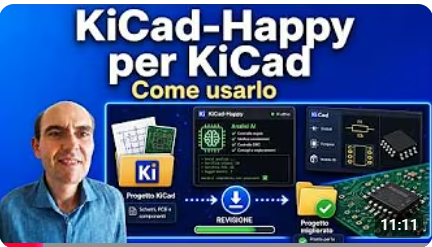KiCad-Happy. un assistente personale per sviluppare i progetti con KiCad